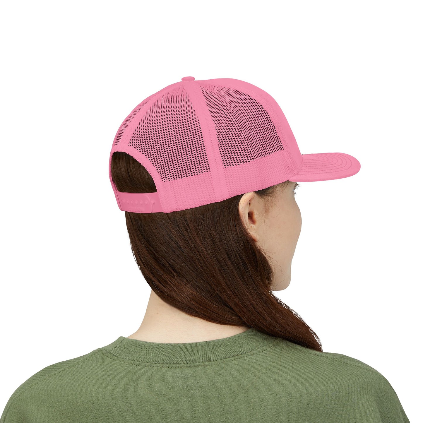 Lunar Crew Trucker Cap | Black Logo