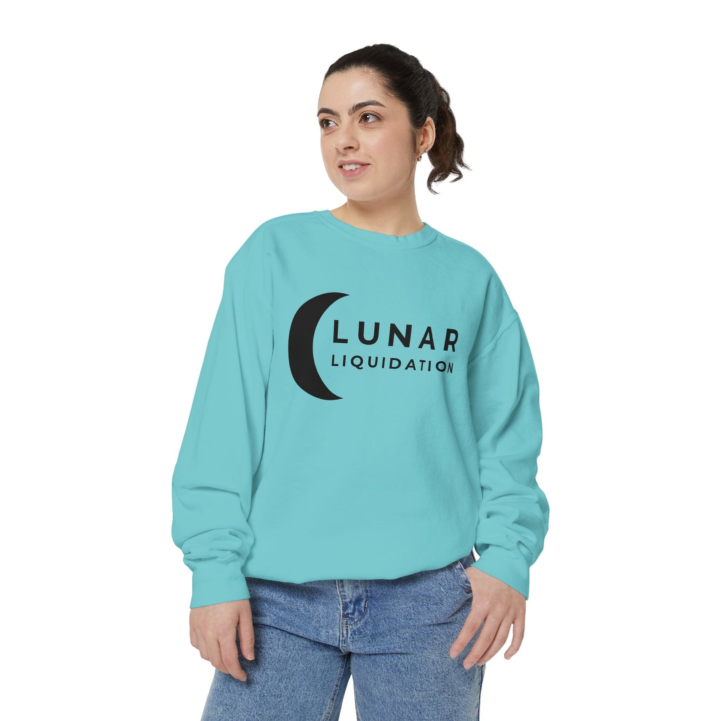 Lunar Sweatshirt by Comfort Colors | Black Logo