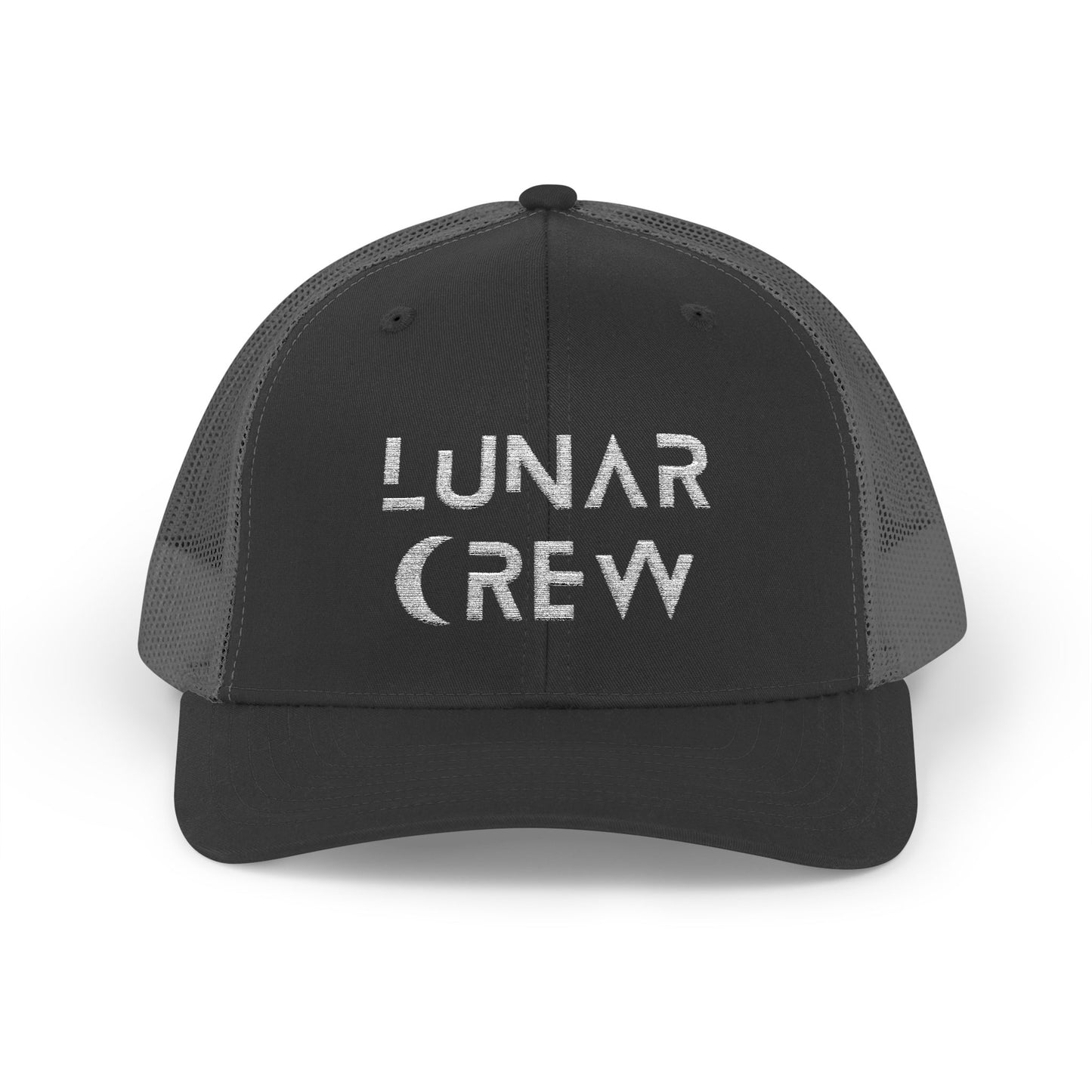 Lunar Crew Trucker Cap | White Logo