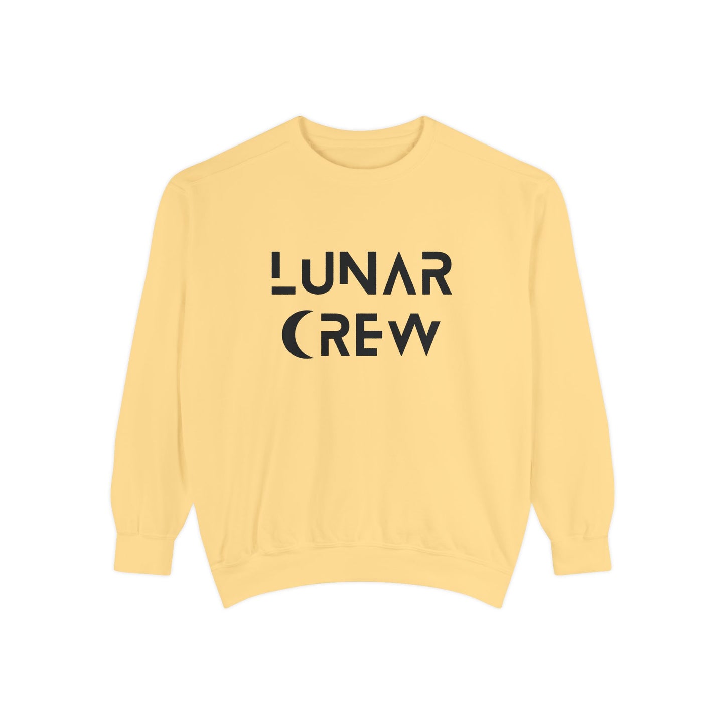 Lunar Crew Sweatshirt by Comfort Colors | Black Logo