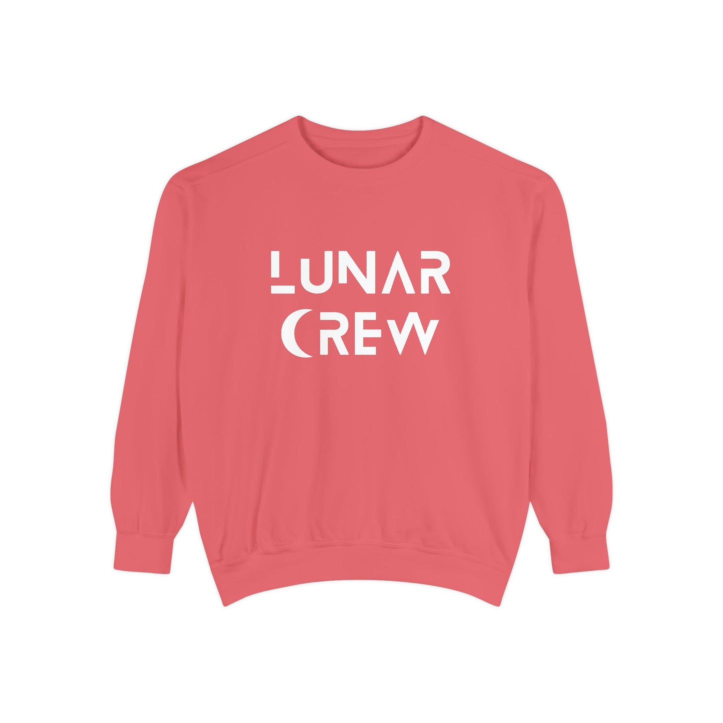 Lunar Crew Sweatshirt by Comfort Colors | White Logo