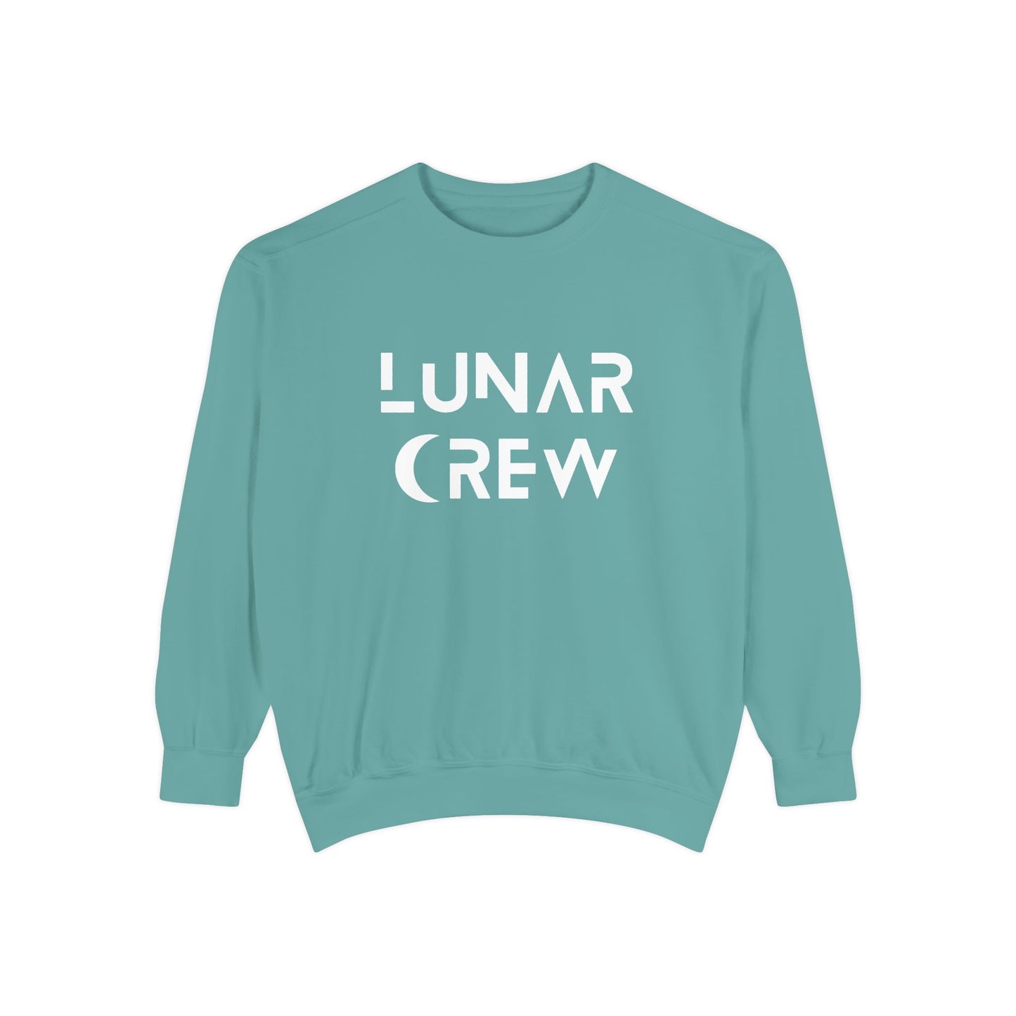 Lunar Crew Sweatshirt by Comfort Colors | White Logo