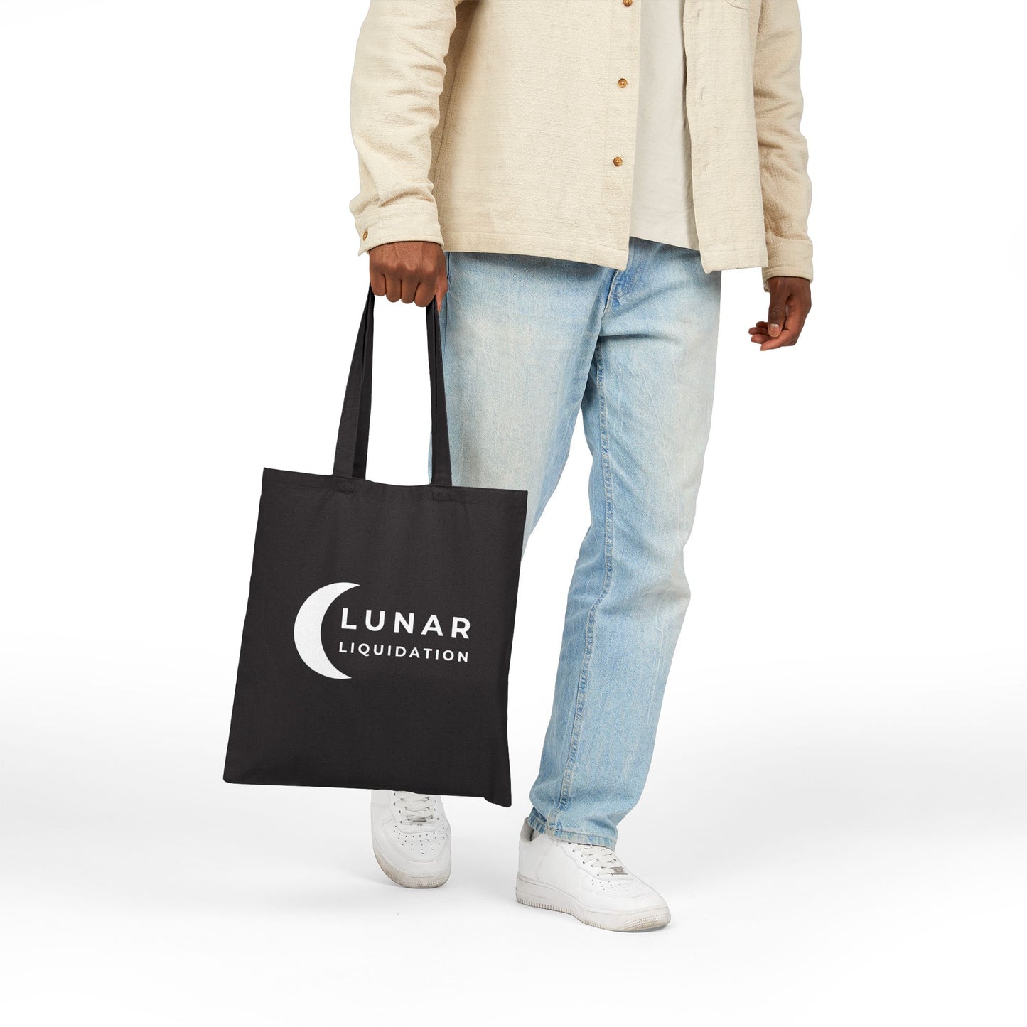 Lunar Liquidation Black Tote