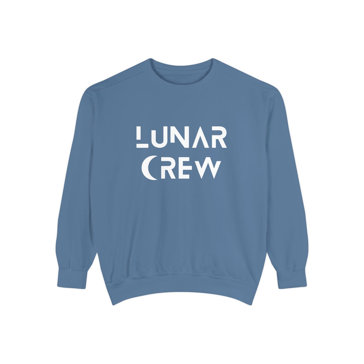 Lunar Crew Sweatshirt by Comfort Colors | White Logo