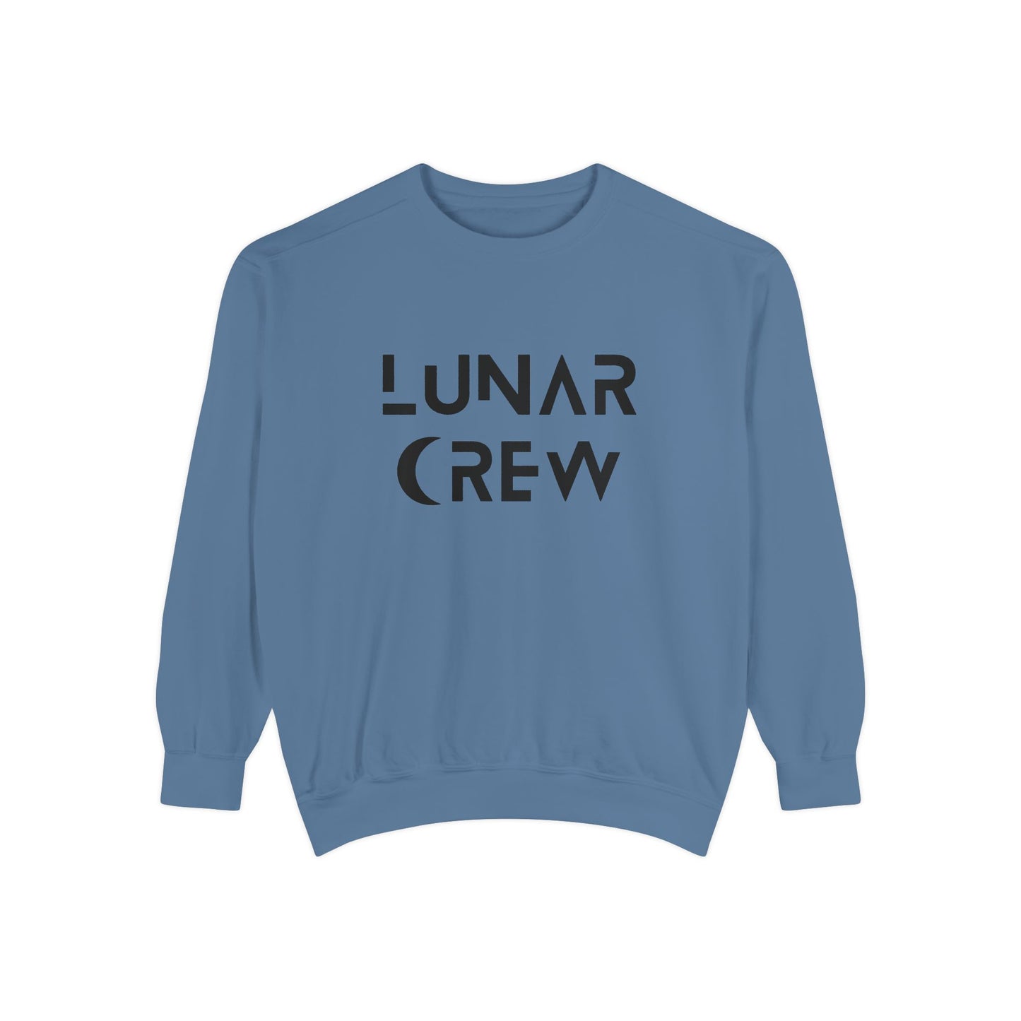 Lunar Crew Sweatshirt by Comfort Colors | Black Logo