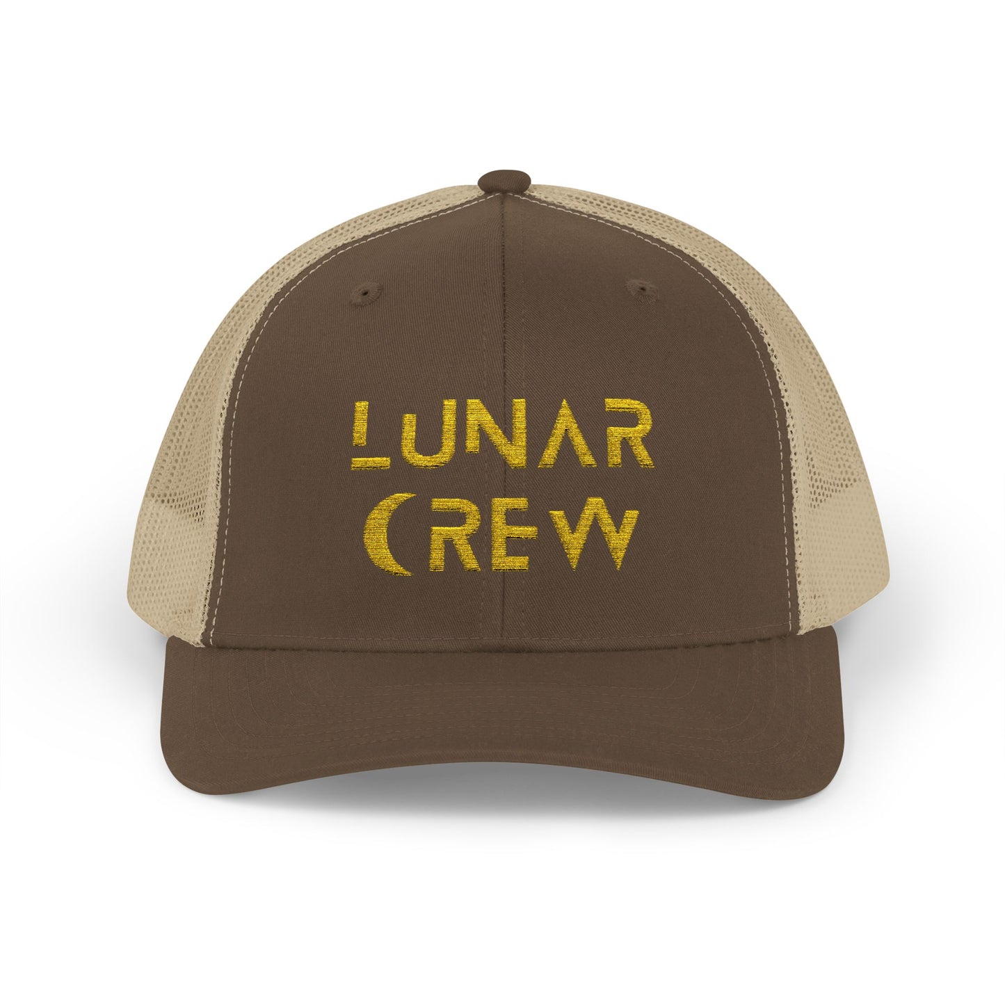 Lunar Crew Trucker Cap | Gold Logo