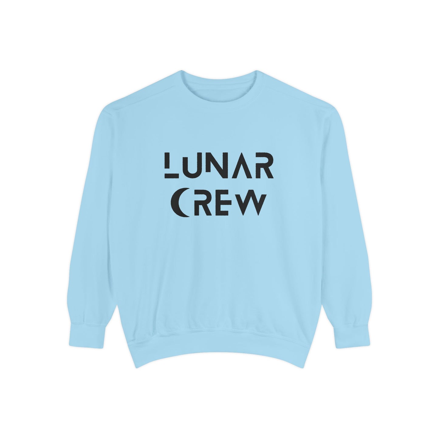 Lunar Crew Sweatshirt by Comfort Colors | Black Logo