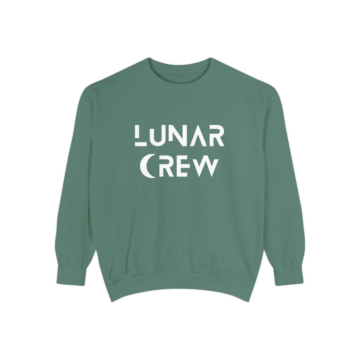 Lunar Crew Sweatshirt by Comfort Colors | White Logo