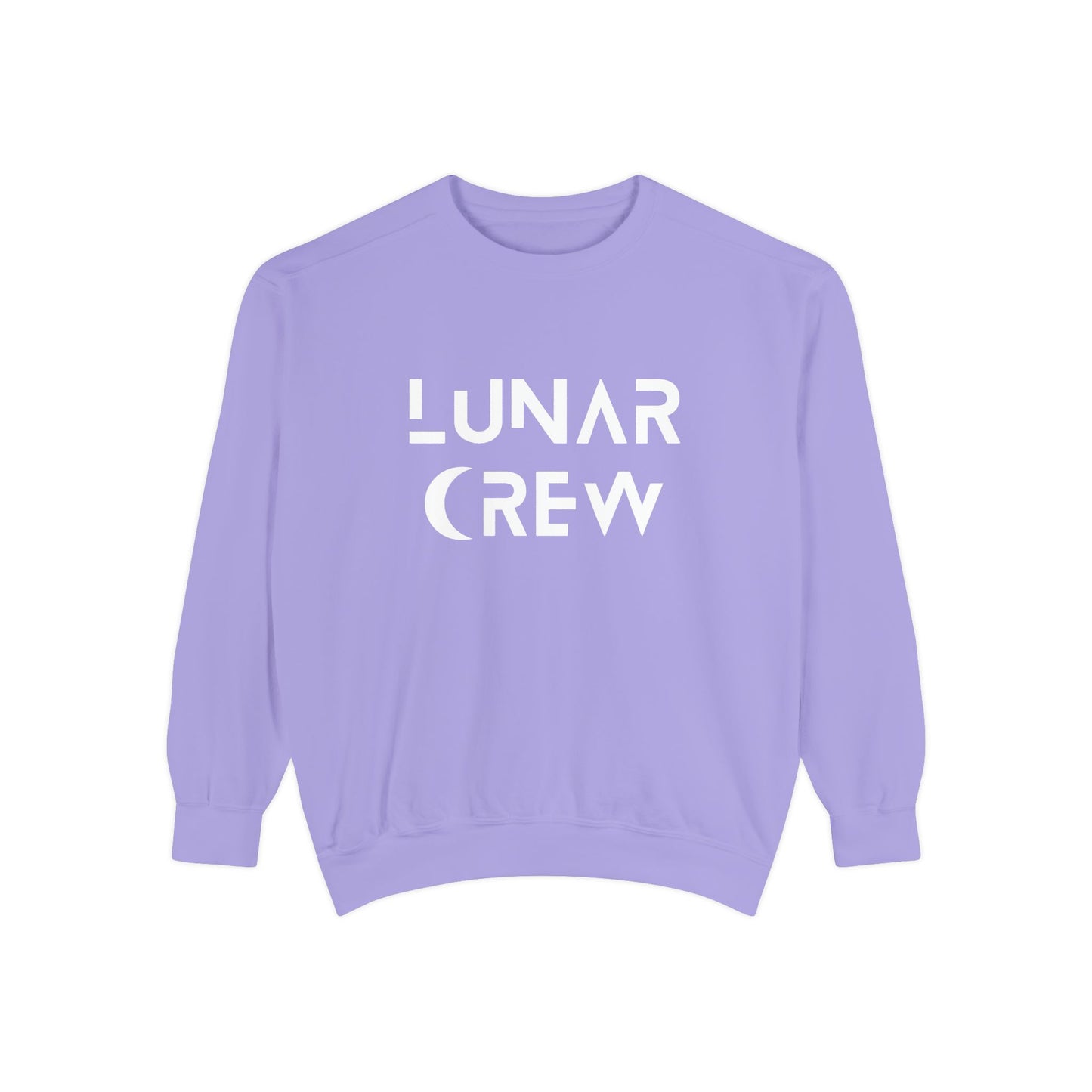 Lunar Crew Sweatshirt by Comfort Colors | White Logo