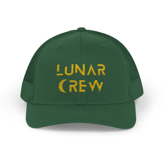 Lunar Crew Trucker Cap | Gold Logo
