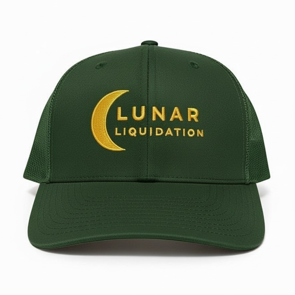 Lunar Trucker Cap | Gold Logo