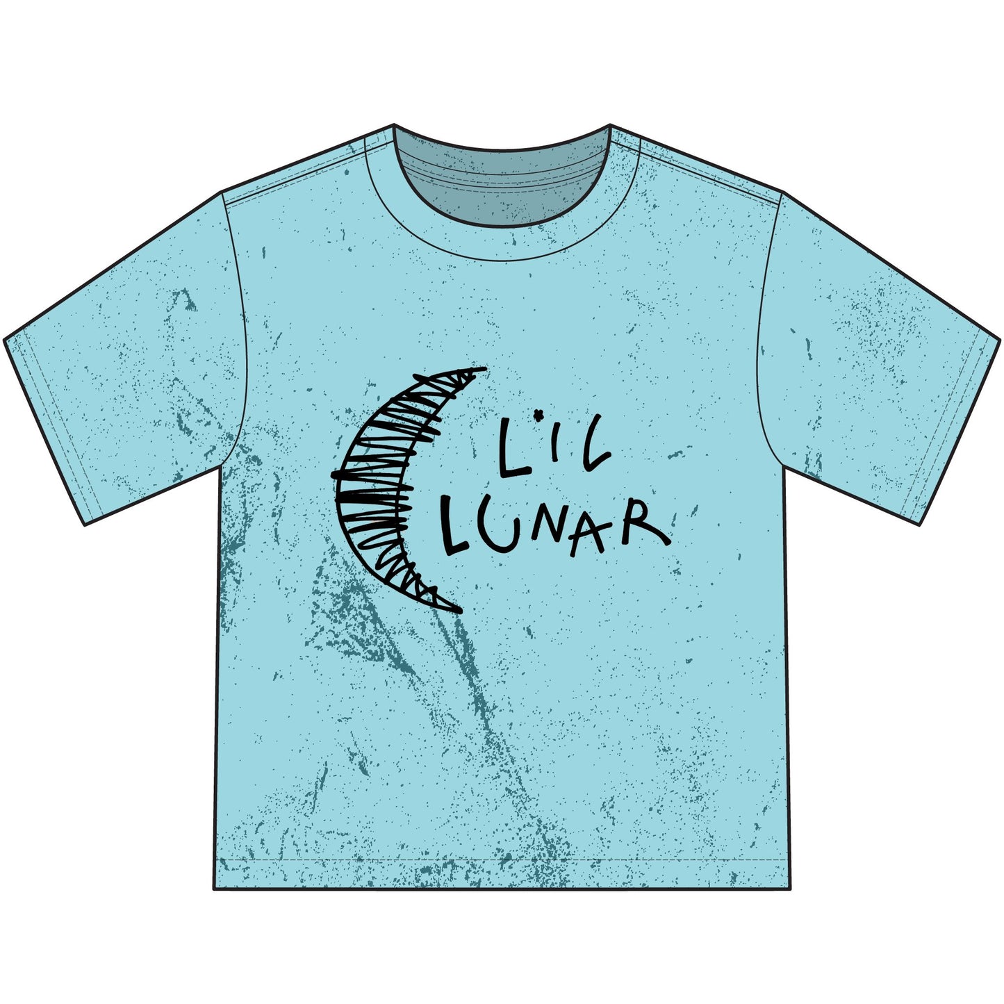 Li'l Lunar Kids Color Blast Tee by Comfort Colors