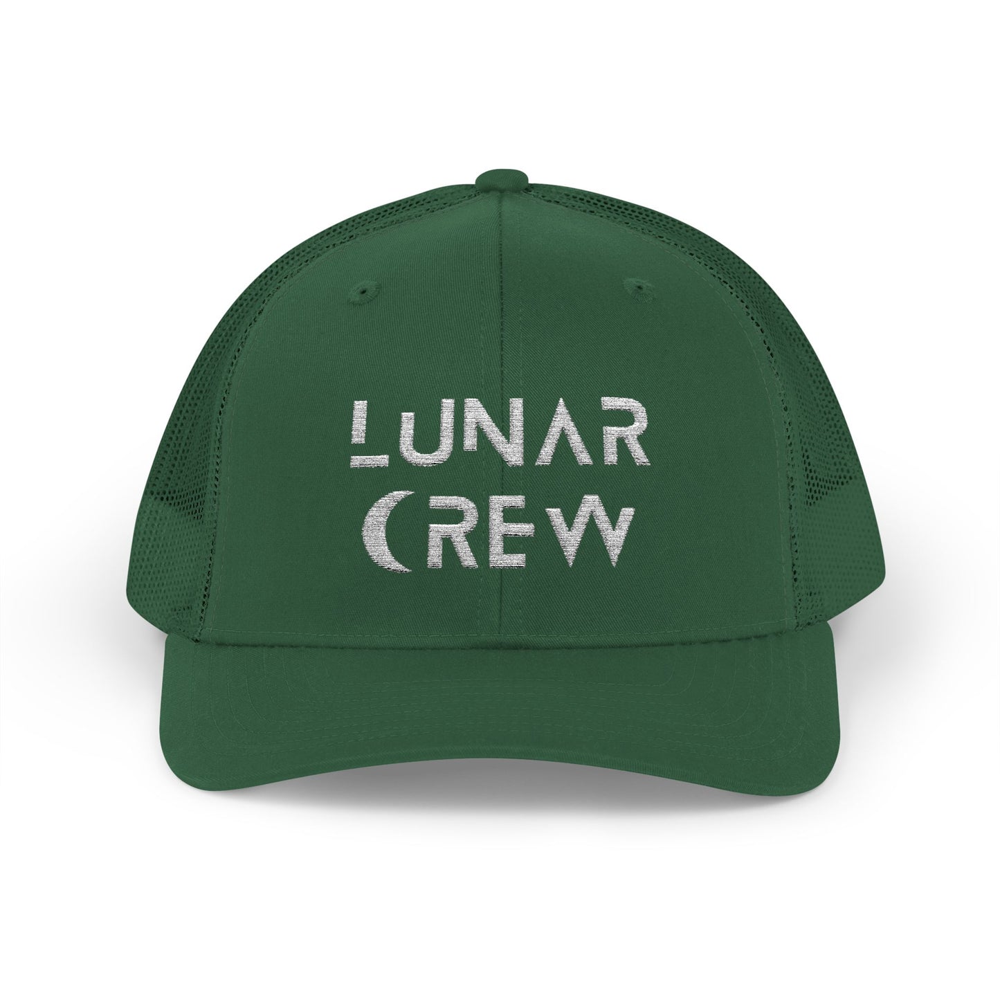 Lunar Crew Trucker Cap | White Logo