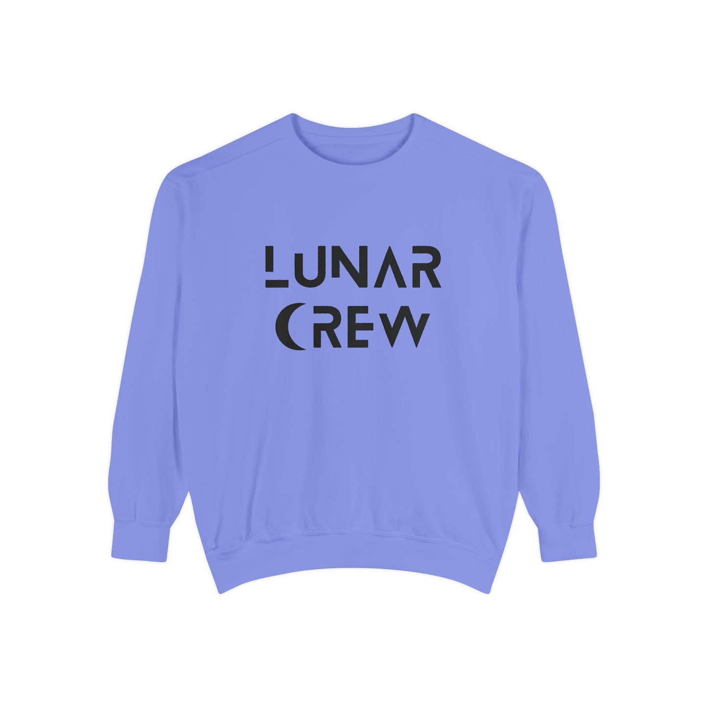 Lunar Crew Sweatshirt by Comfort Colors | Black Logo