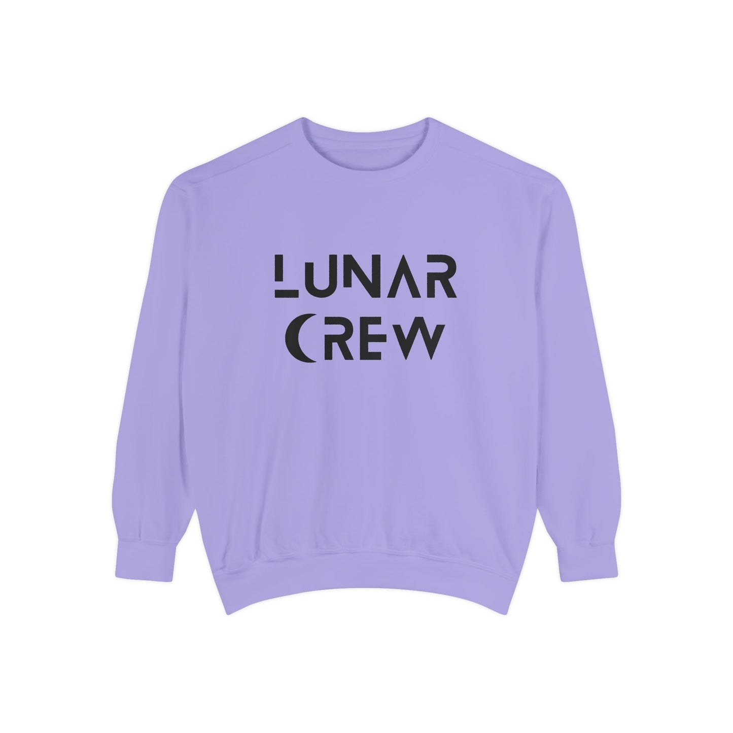 Lunar Crew Sweatshirt by Comfort Colors | Black Logo