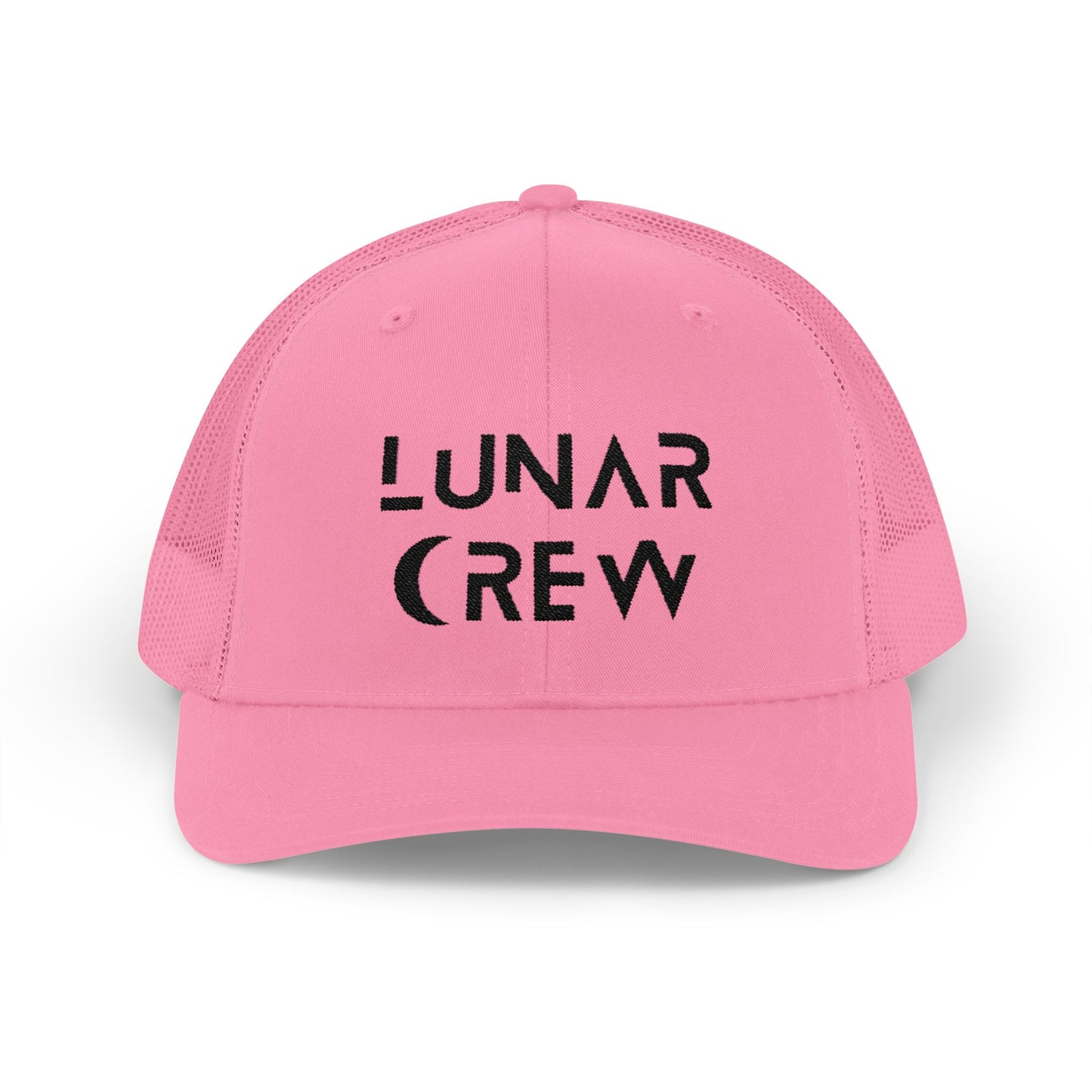Lunar Crew Trucker Cap | Black Logo