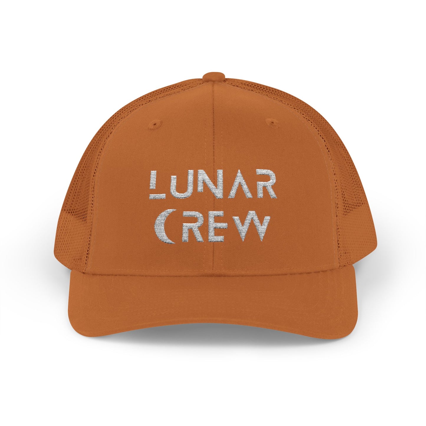 Lunar Crew Trucker Cap | White Logo