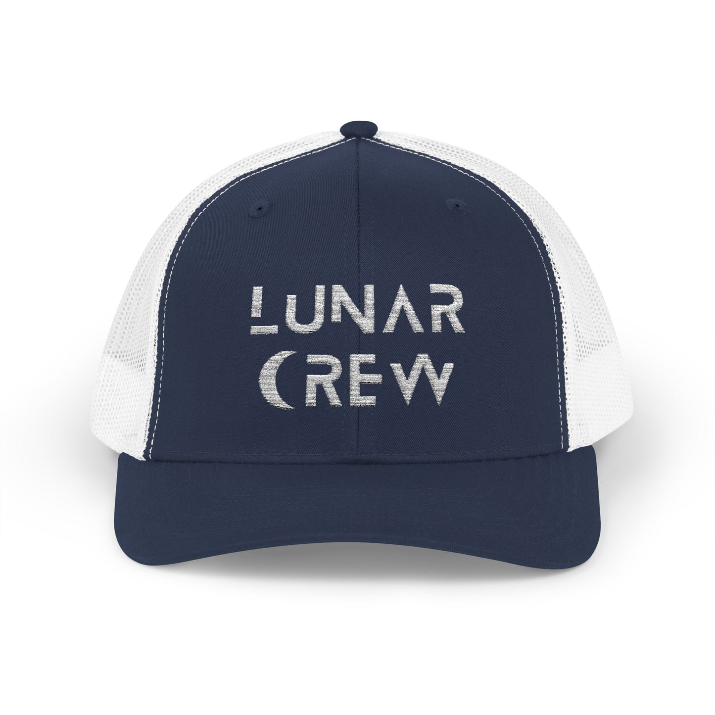 Lunar Crew Trucker Cap | White Logo