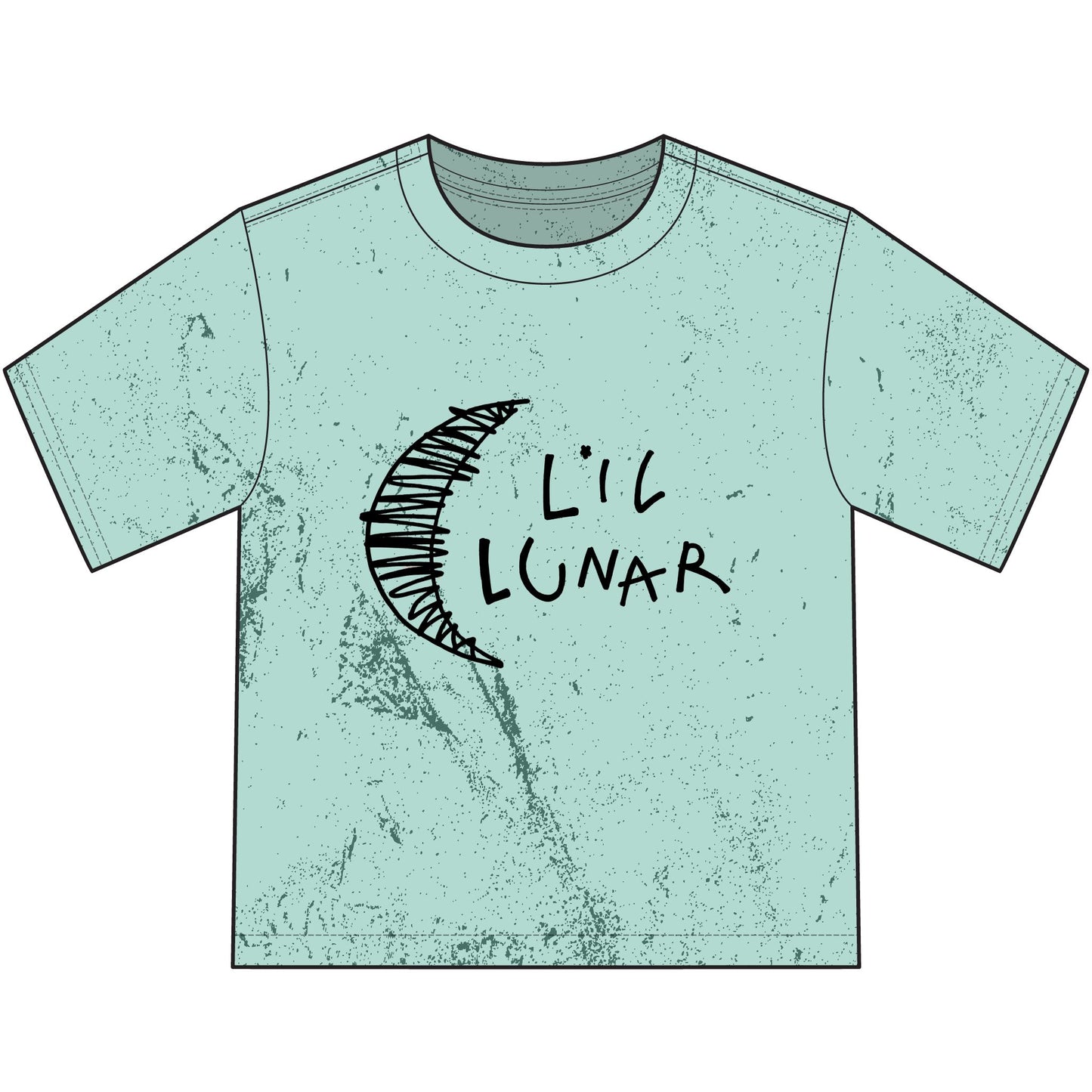 Li'l Lunar Kids Color Blast Tee by Comfort Colors