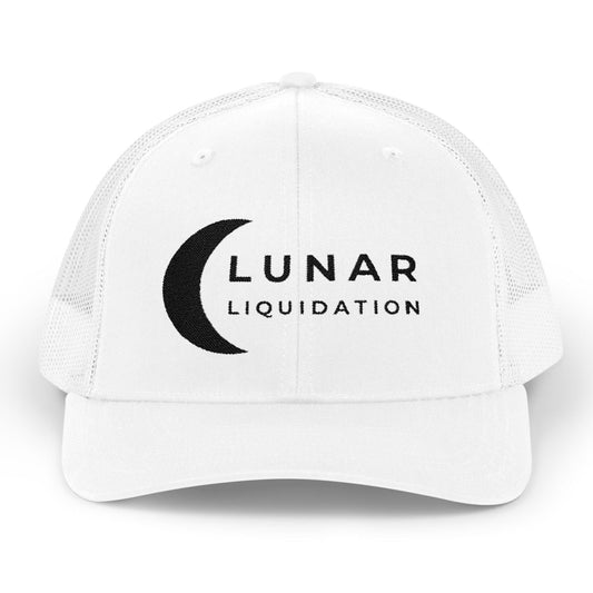 Lunar Trucker Cap | Black Logo