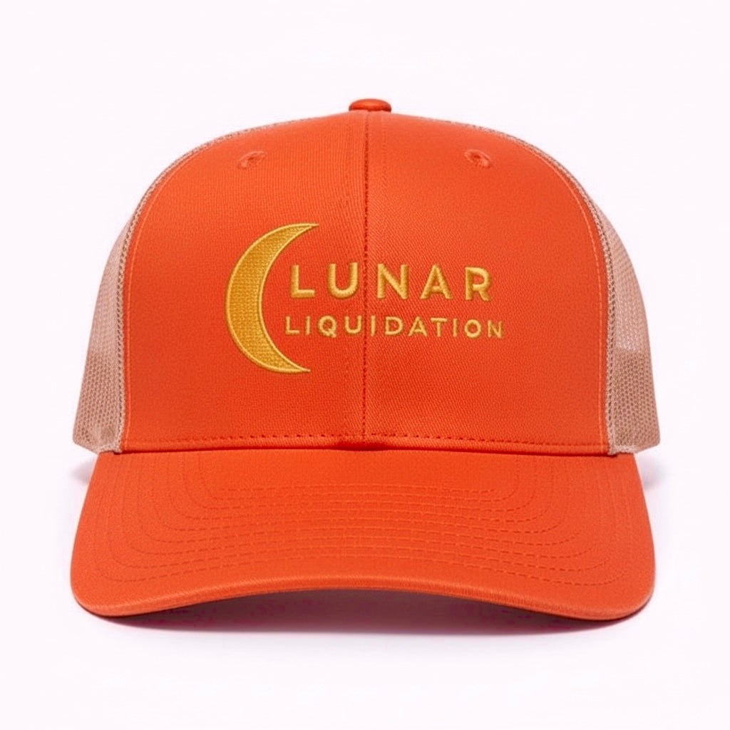 Lunar Trucker Cap | Gold Logo