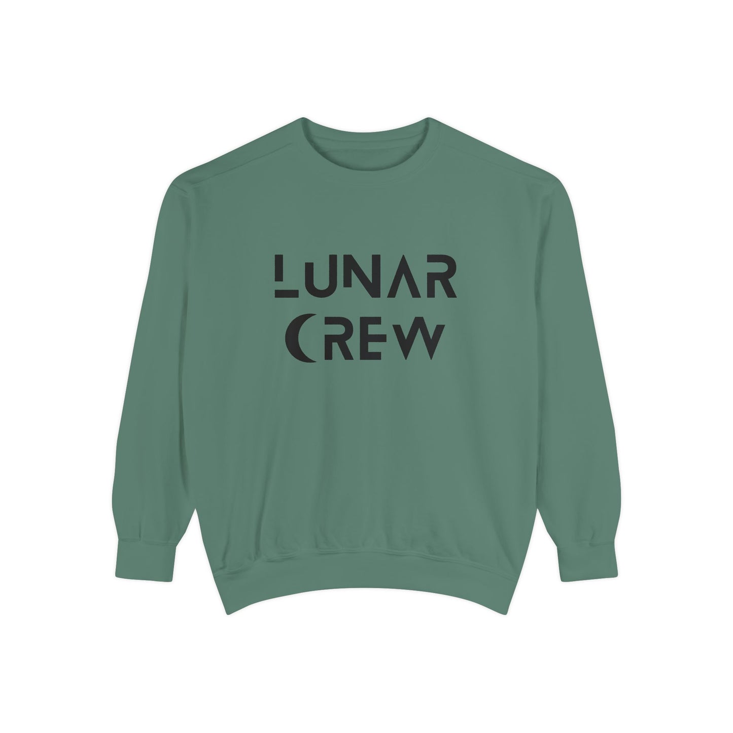Lunar Crew Sweatshirt by Comfort Colors | Black Logo