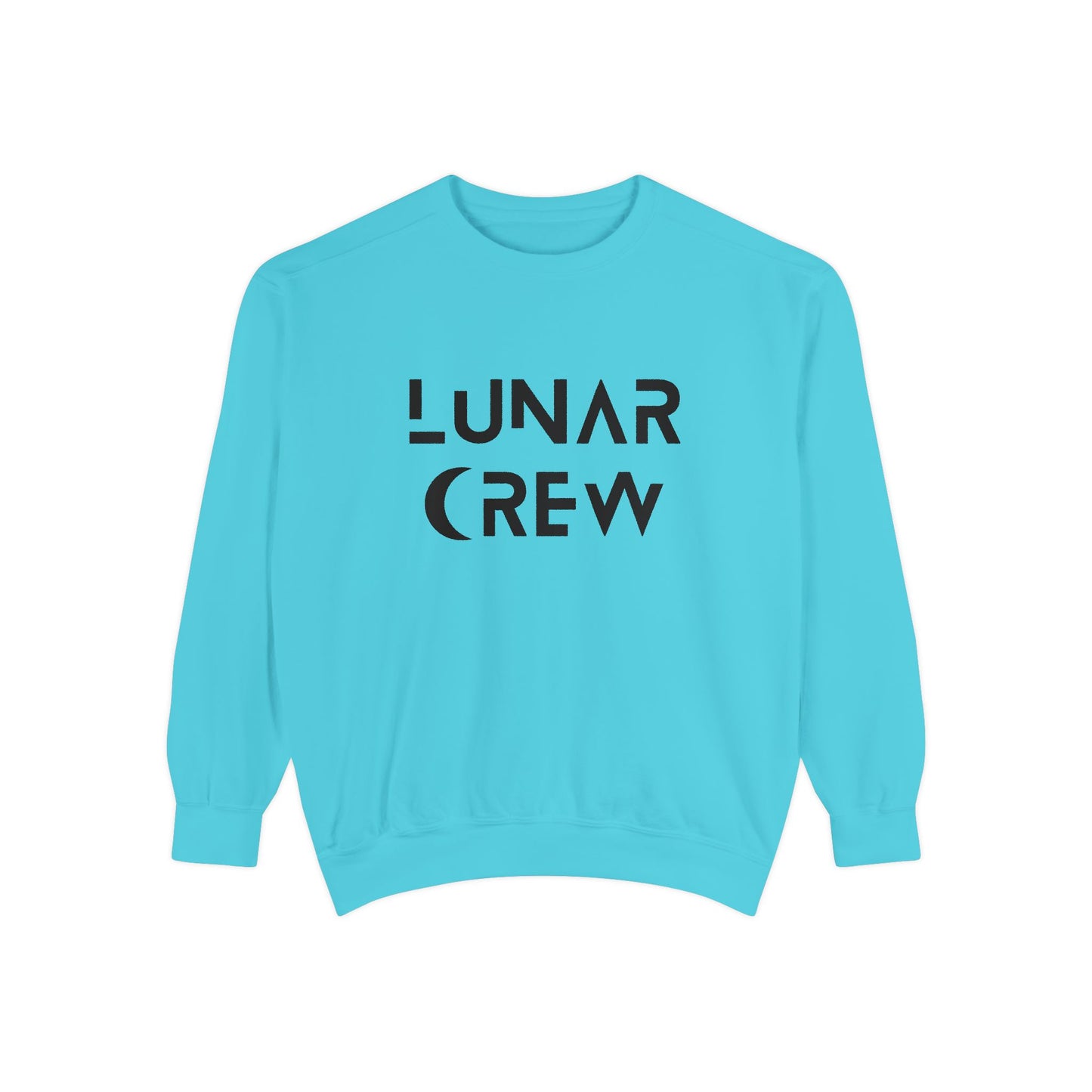 Lunar Crew Sweatshirt by Comfort Colors | Black Logo