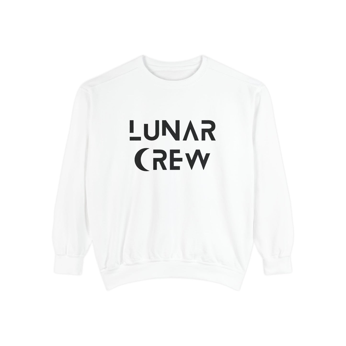 Lunar Crew Sweatshirt by Comfort Colors | Black Logo