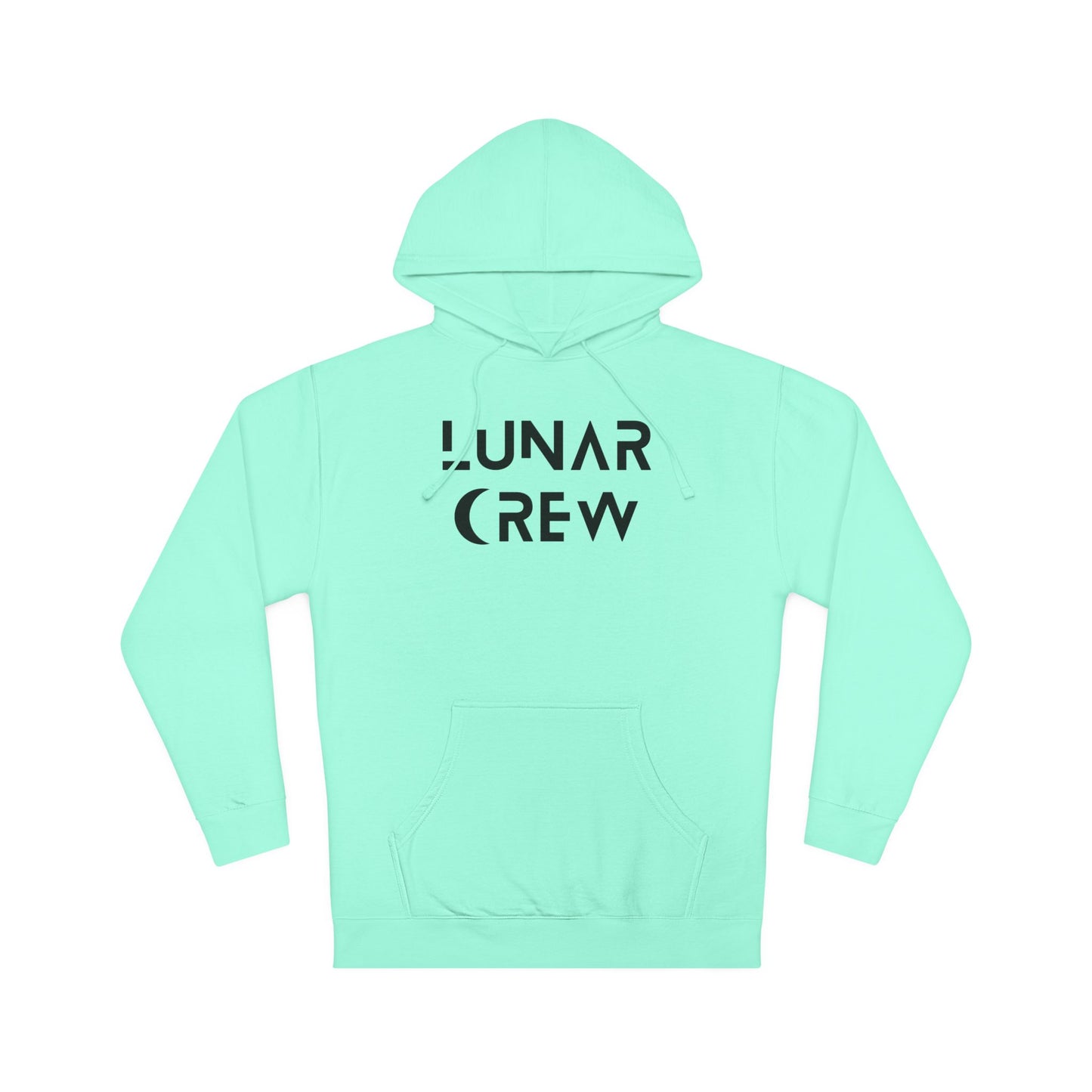 Lunar Crew Hoodie by Independent Trading Co. | Black Logo