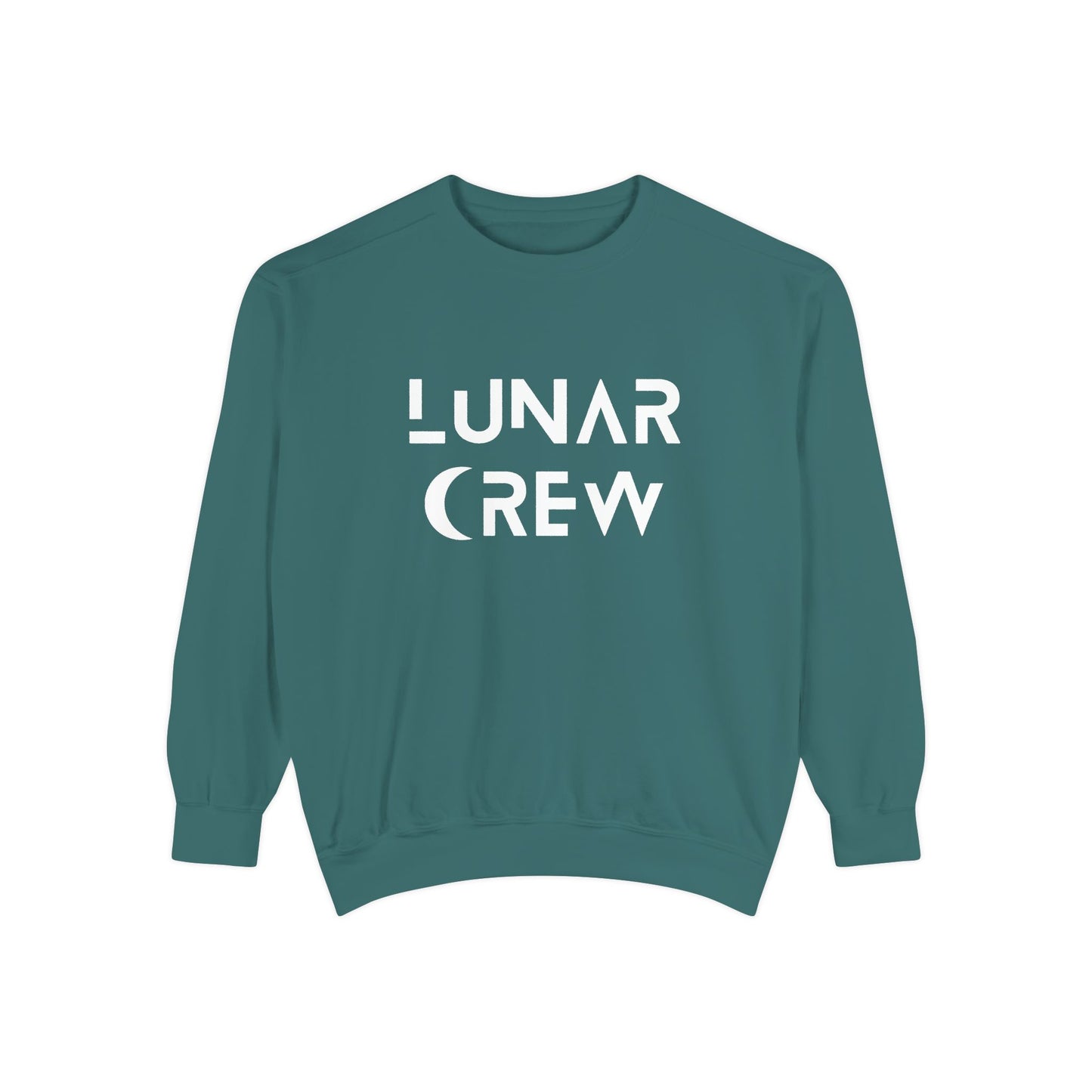 Lunar Crew Sweatshirt by Comfort Colors | White Logo