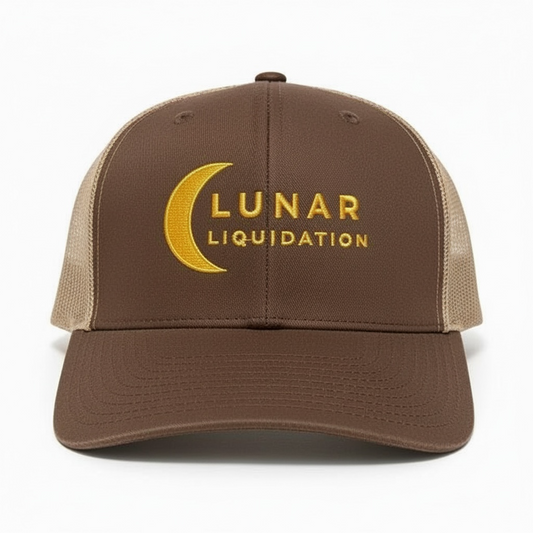 Lunar Trucker Cap | Gold Logo