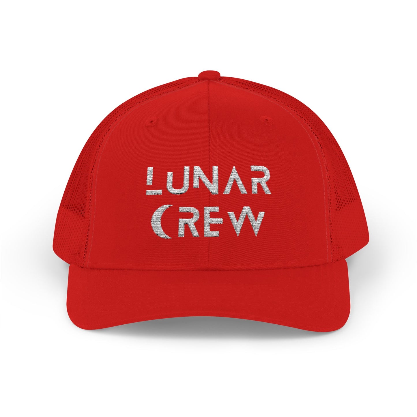 Lunar Crew Trucker Cap | White Logo