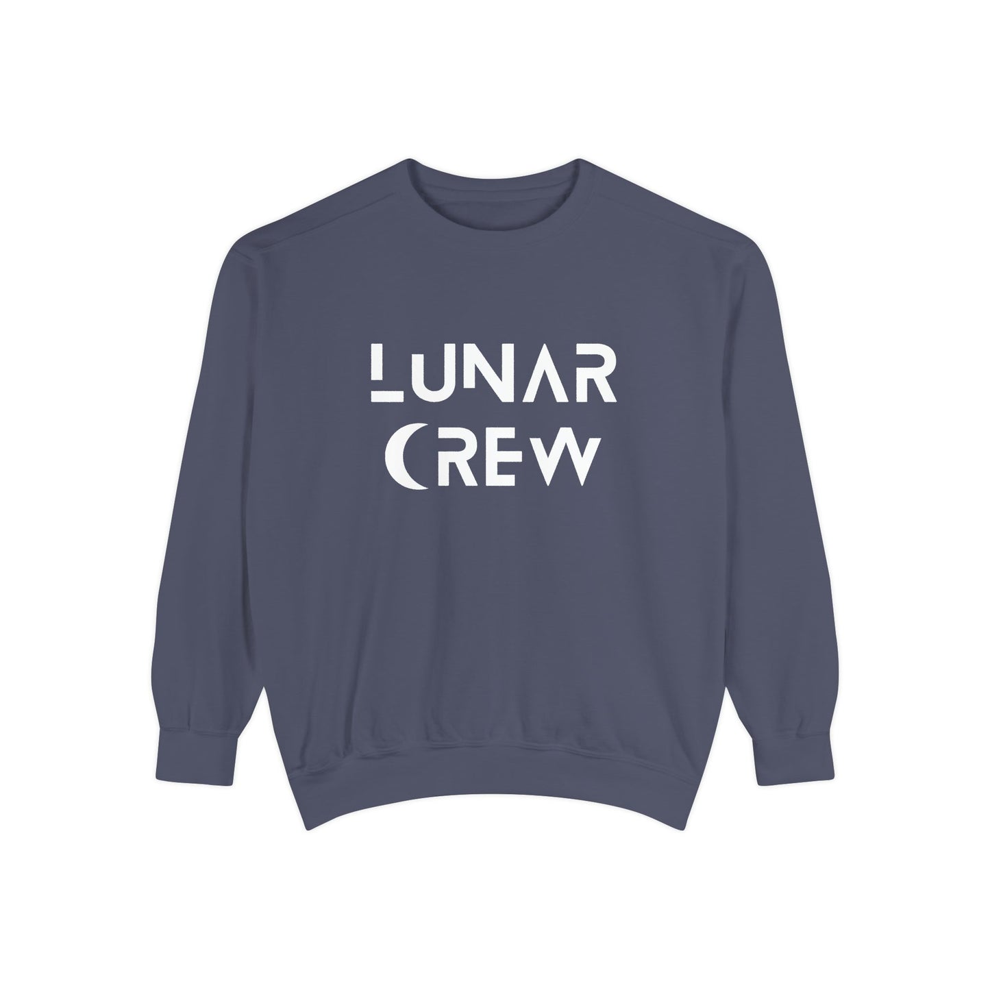 Lunar Crew Sweatshirt by Comfort Colors | White Logo