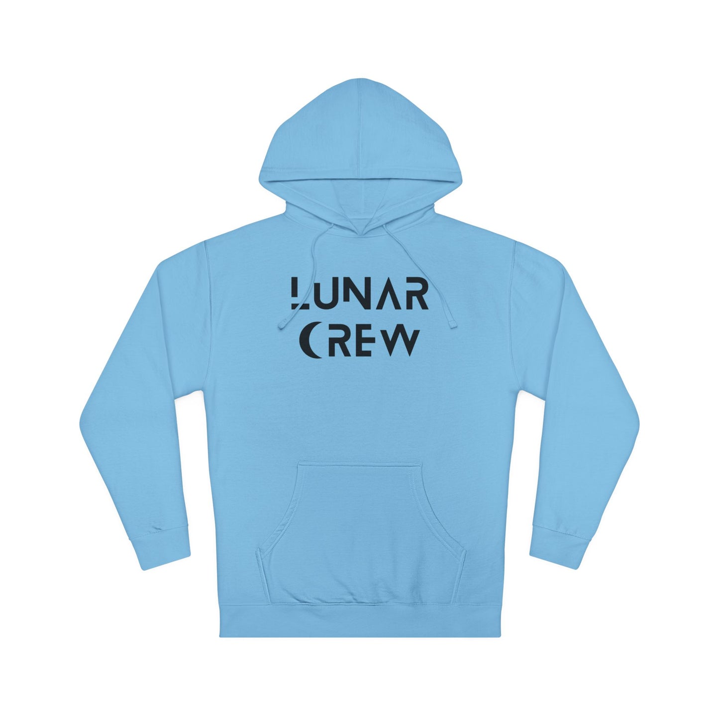 Lunar Crew Hoodie by Independent Trading Co. | Black Logo