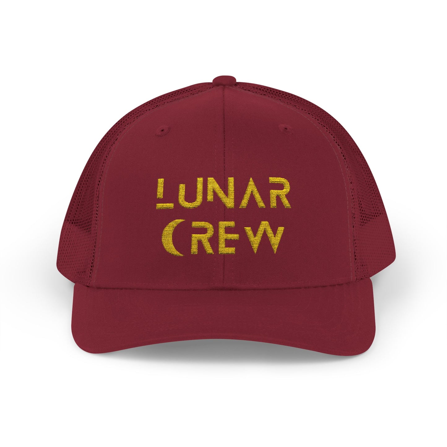 Lunar Crew Trucker Cap | Gold Logo