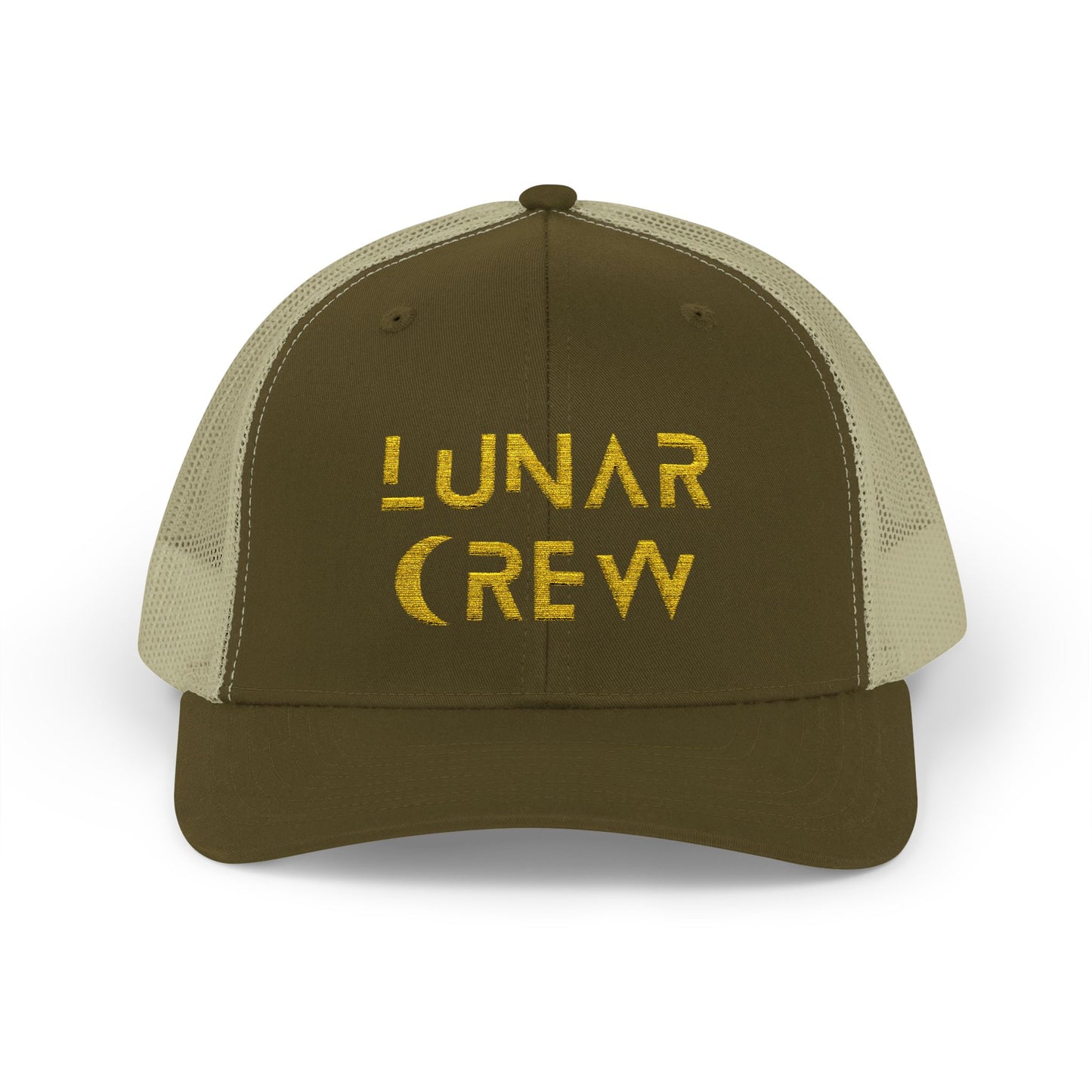 Lunar Crew Trucker Cap | Gold Logo