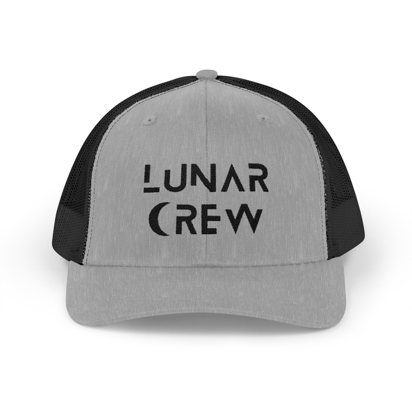 Lunar Crew Trucker Cap | Black Logo