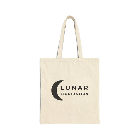 Lunar Liquidation Canvas Tote
