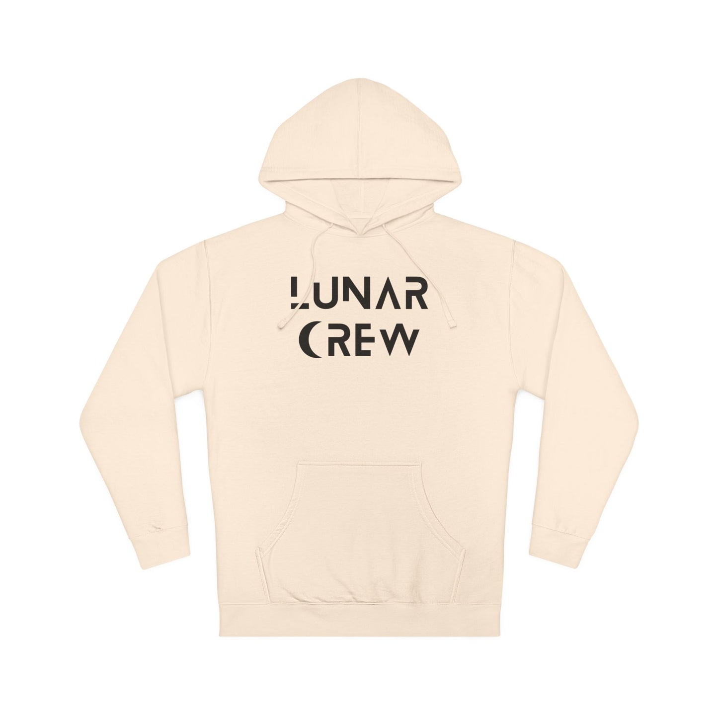 Lunar Crew Hoodie by Independent Trading Co. | Black Logo