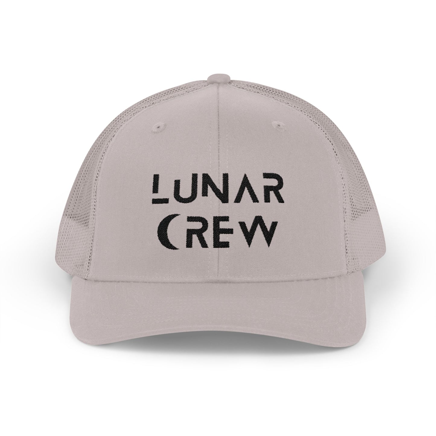 Lunar Crew Trucker Cap | Black Logo