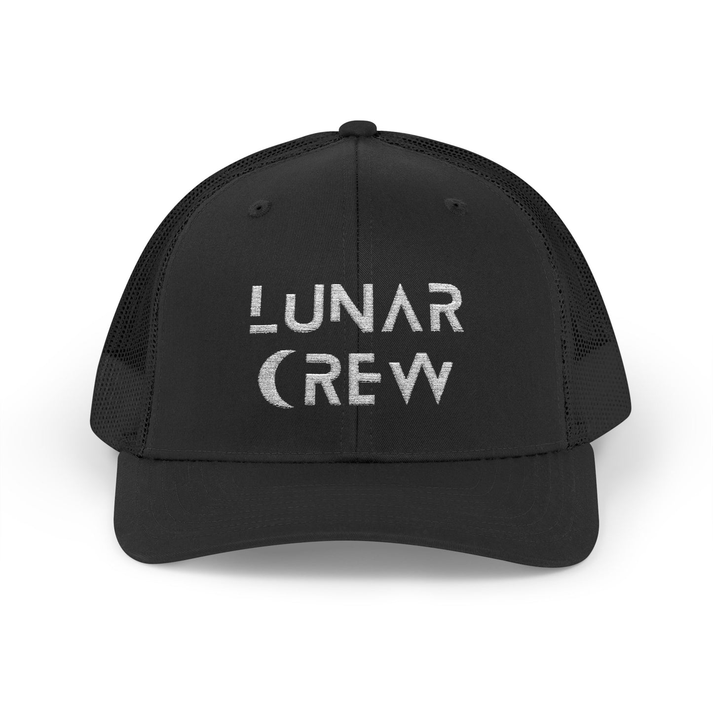 Lunar Crew Trucker Cap | White Logo