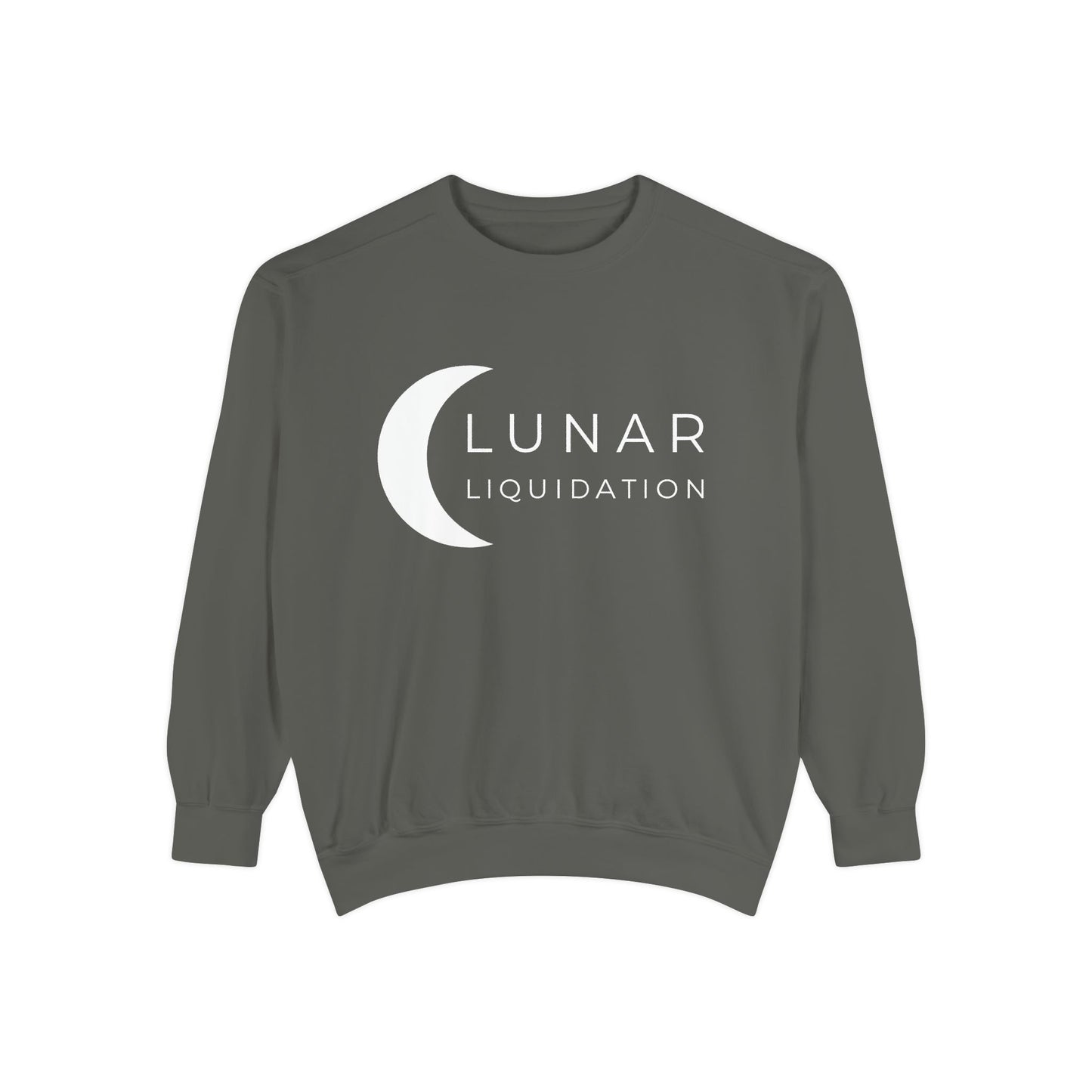 Lunar Sweatshirt by Comfort Colors | White Logo