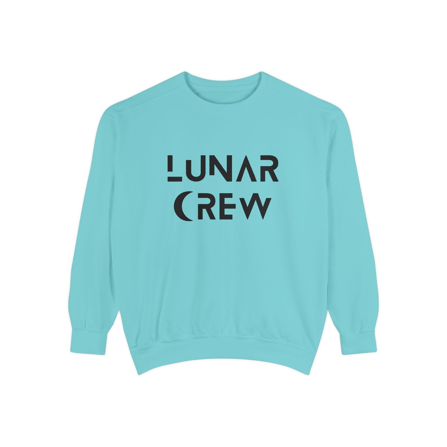 Lunar Crew Sweatshirt by Comfort Colors | Black Logo