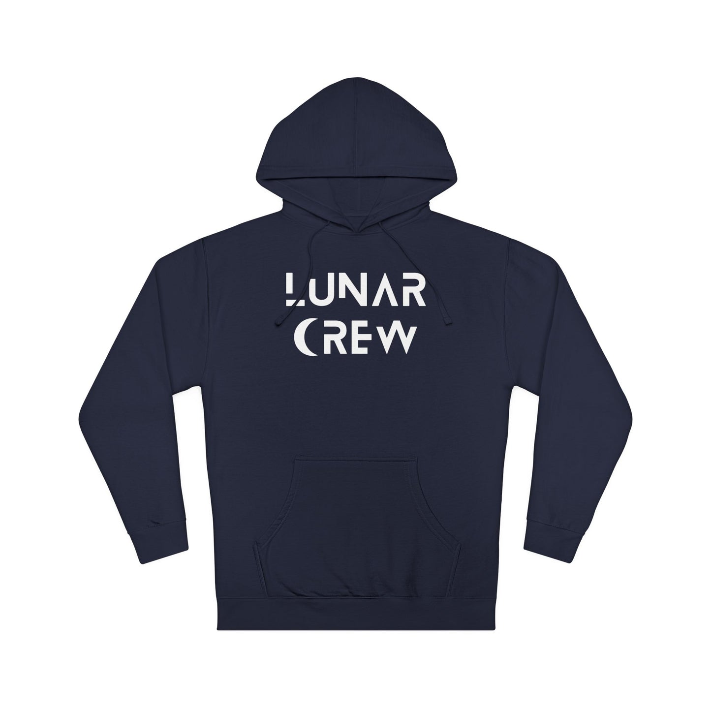Lunar Crew Hoodie by Independent Trading Co. | White Logo