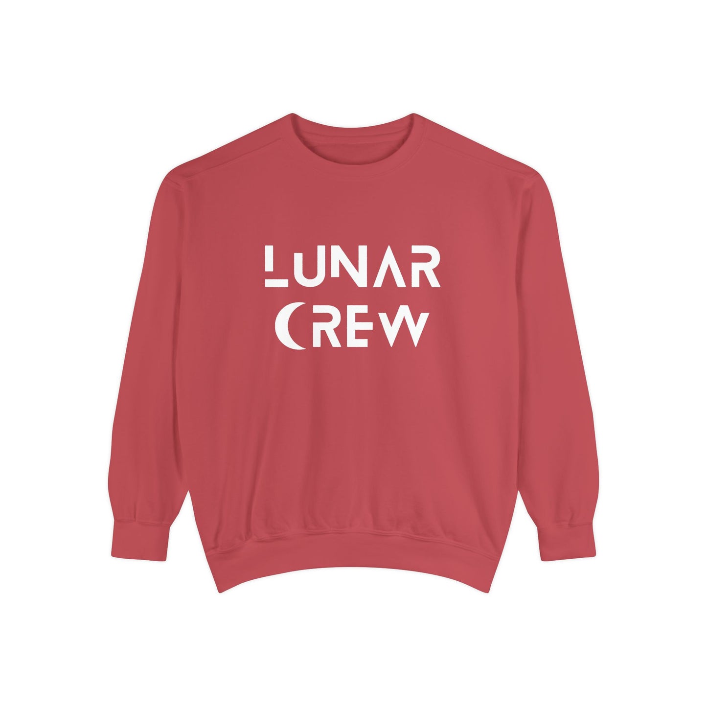 Lunar Crew Sweatshirt by Comfort Colors | White Logo