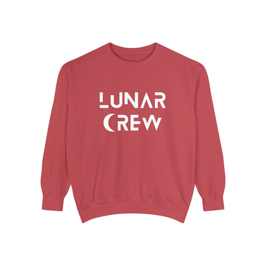 Lunar Crew Sweatshirt by Comfort Colors | White Logo