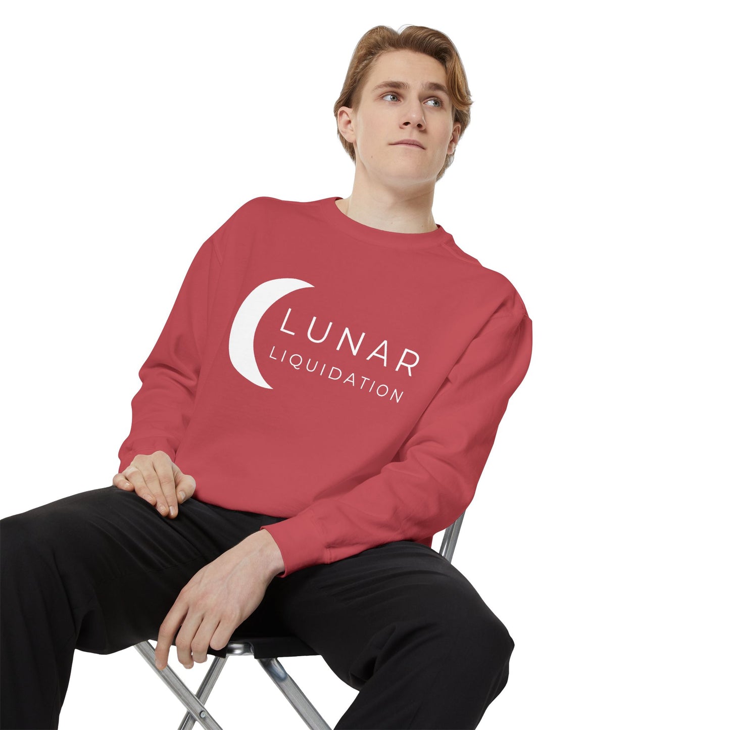Lunar Sweatshirt by Comfort Colors | White Logo
