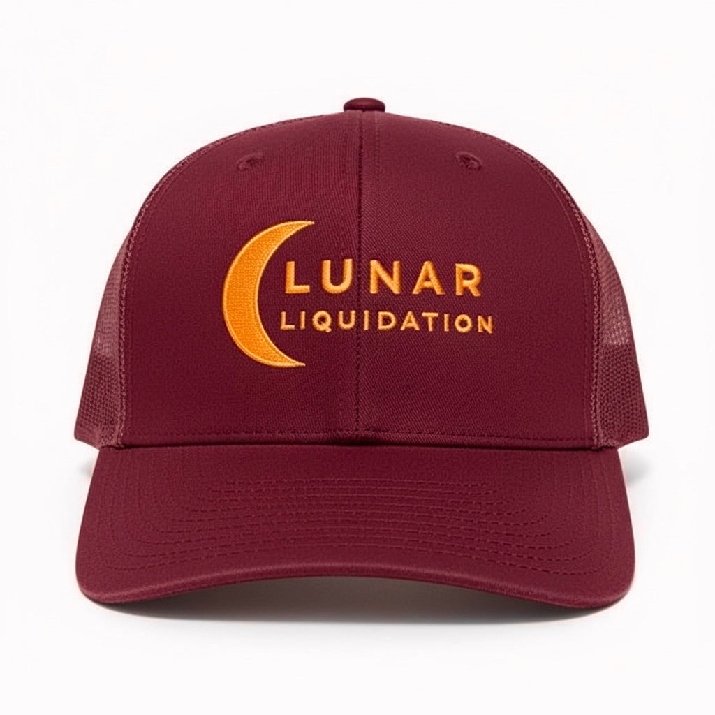 Lunar Trucker Cap | Gold Logo