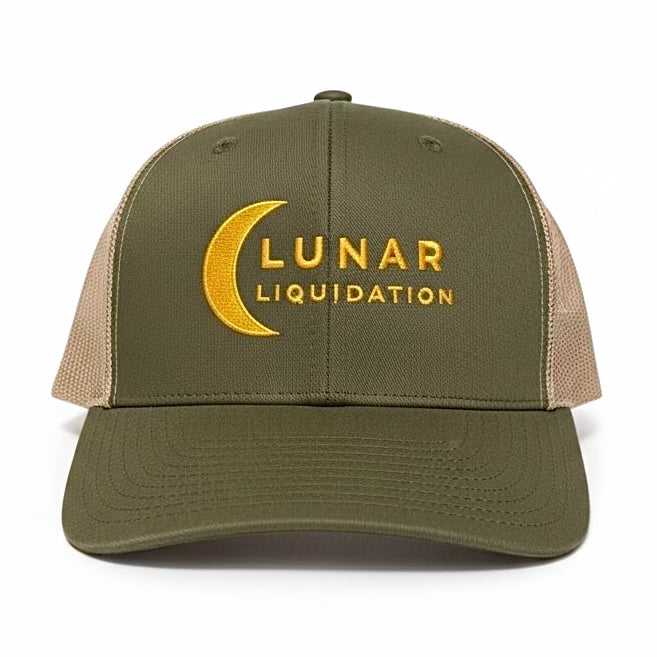 Lunar Trucker Cap | Gold Logo