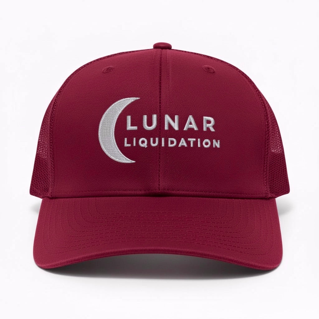 Lunar Trucker Cap | White Logo
